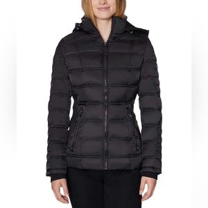 Nautica Water Resistant Black Puffer Jacket/Coat size Small